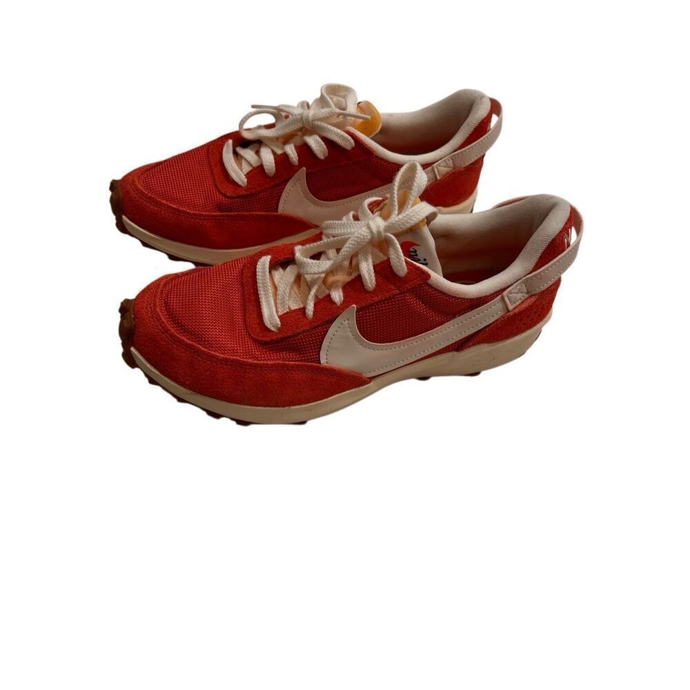 Nike Women's Red and White Athletic Sneakers